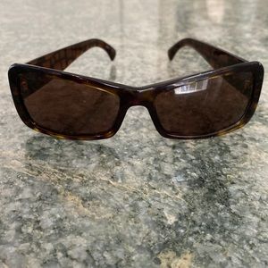 Vintage Chanel Sunglasses- Crocodile Pattern